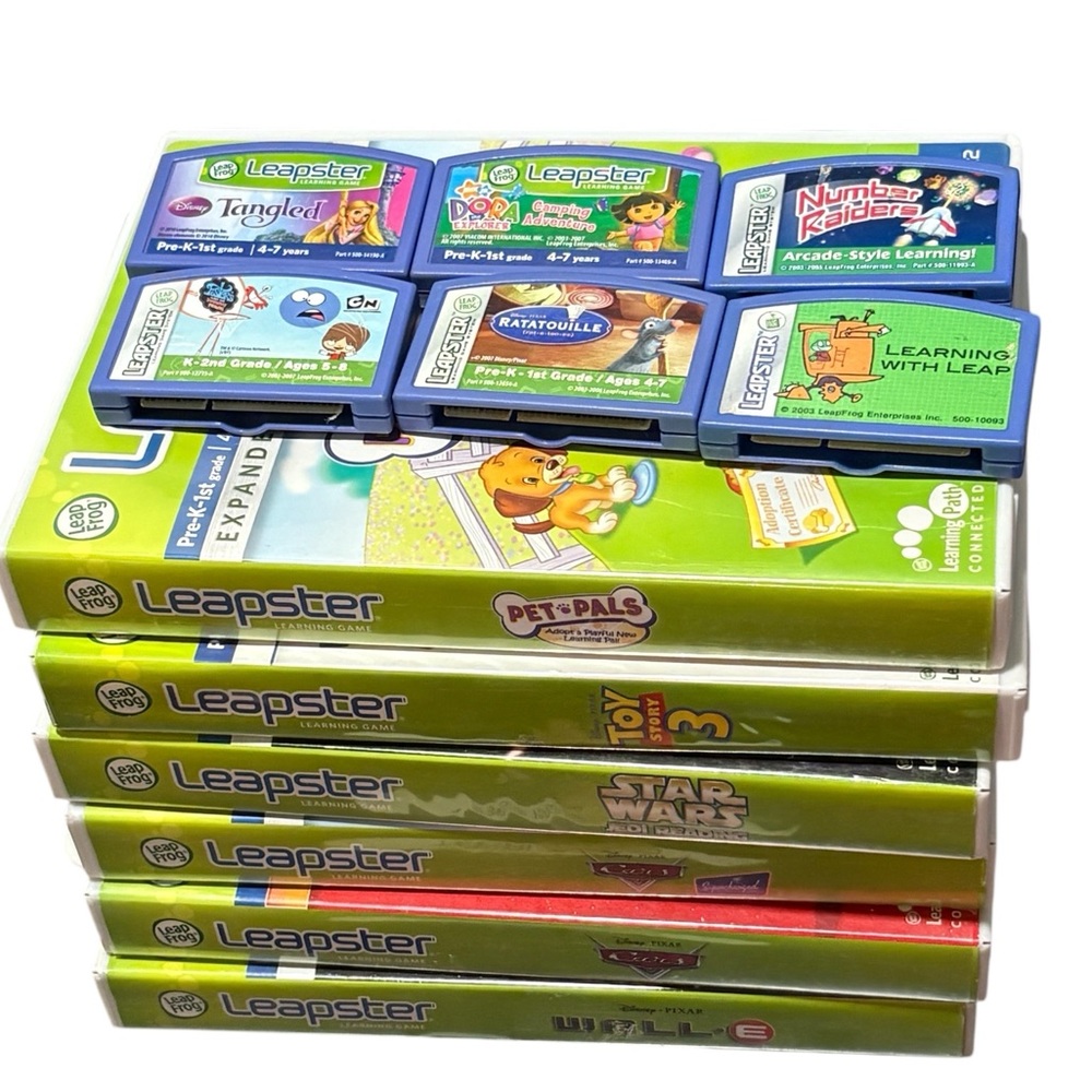 12 Leapfrog Leapster Educational Learning Game